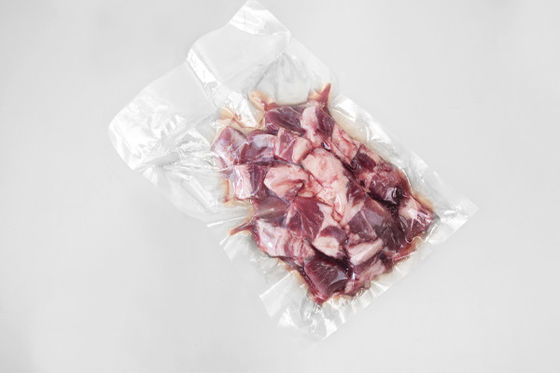 calidad  PA PE Medium Barrier Vacuum Pouches 3mil 4mil 5mil 50-200mic For Frozen Or Fresh Meat fábrica